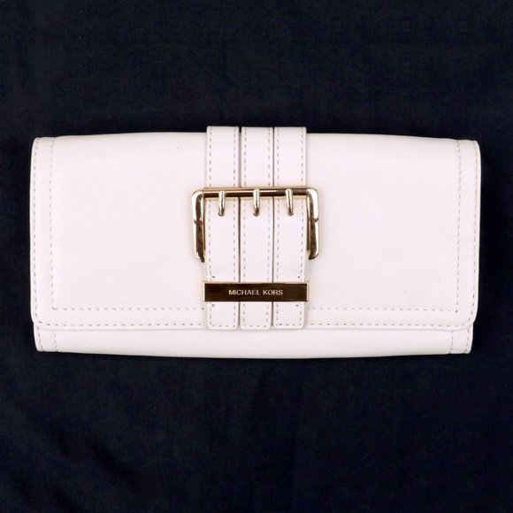 Michael Kors leather clutch purse - Picture 1 of 5